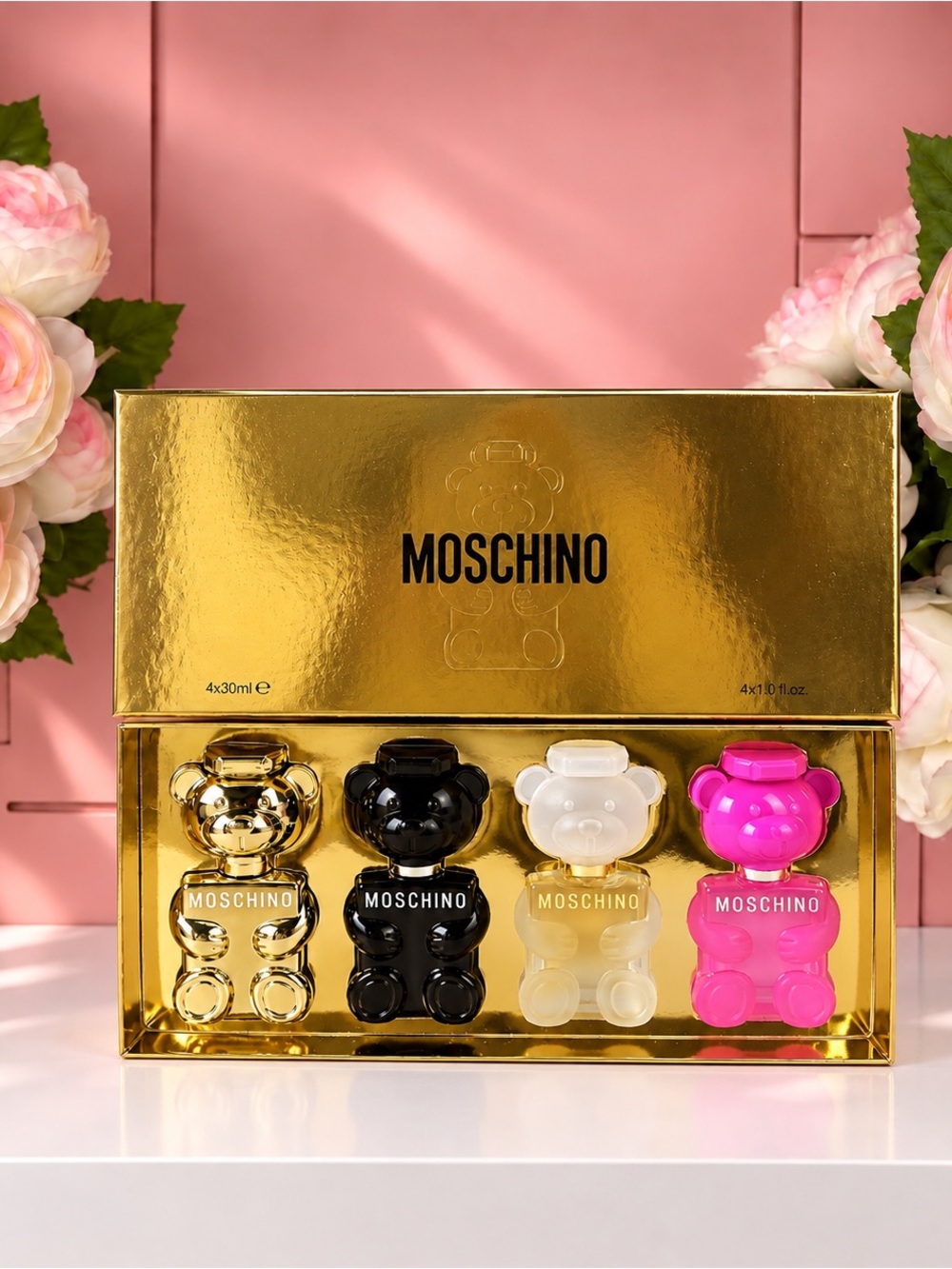 🧸✨ TEDDY BEAR PERFUME COLLECTION | 4-PIECE 30ML GIFT SET 💖
